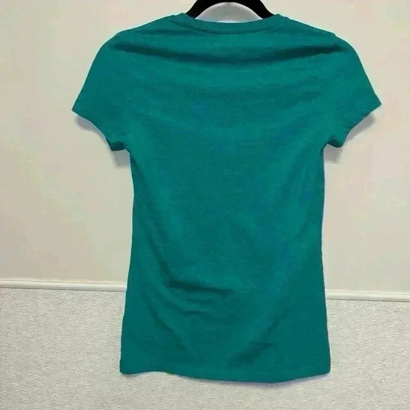 The North Face T-Shirt Teal Orange XS for Women - Picture 5 of 8
